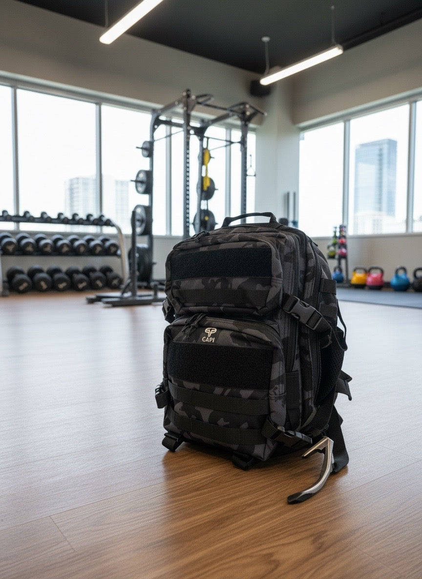 Sac à Dos de sport Gris Army 45 L